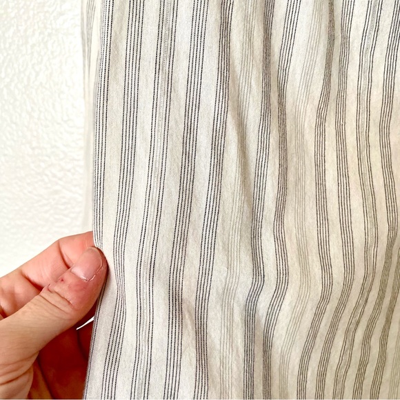 Soft Joie Cream/Metallic Roll Sleeve Top Size Small - Picture 5 of 8